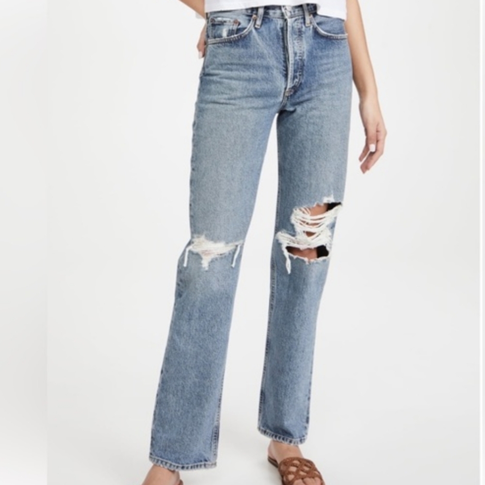 Agolde Lana Distressed Jeans